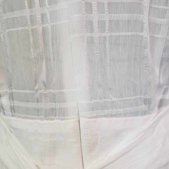 Selfie Leslie white bridal/Bachelorette party ruffled tie waist Romper - Picture 7 of 10